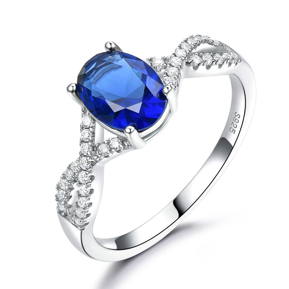 Ladies Ring Sterling Silver