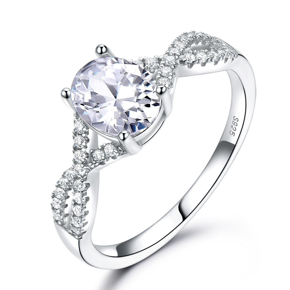 Ladies Ring Sterling Silver