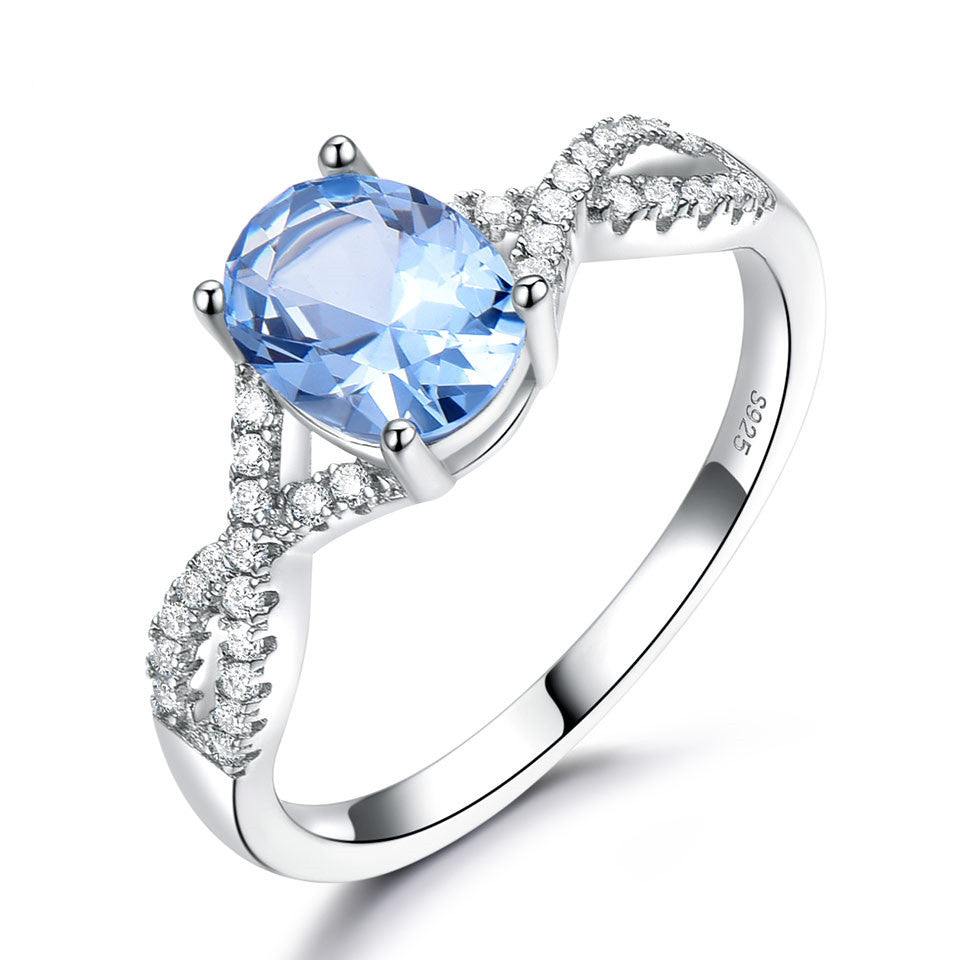 Ladies Ring Sterling Silver